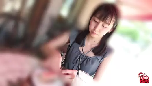 FF-637 02 Her first excretion documentary. VOL. 6 Kaede Amano poops