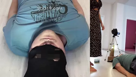 MilanaSmelly - My mouth was completely filled with hard shit