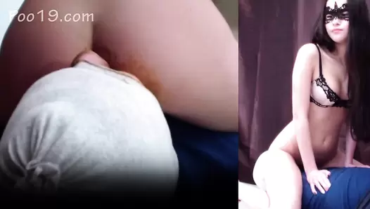 MilanaSmelly - Close contact with Christina's shit and urine