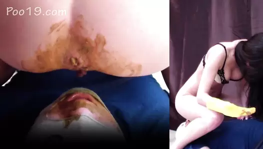 MilanaSmelly - Close contact with Christina's shit and urine