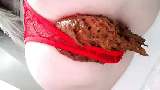Thefartbabes - Push Bikini Huge Shit