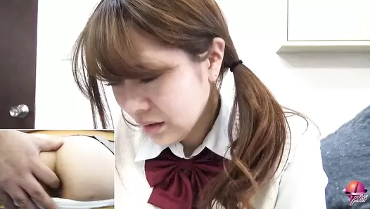 PP-146 03 Anal orgasm during class. Fingering schoolgirls’ tight assholes