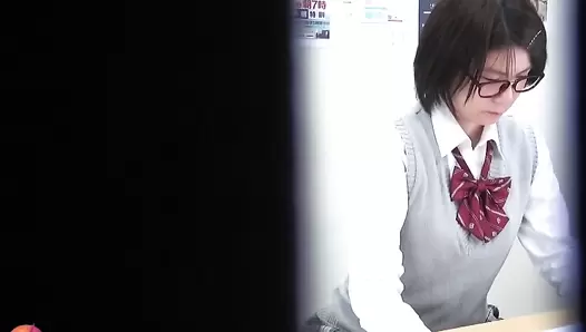 PP-146 02 Anal orgasm during class. Fingering schoolgirls’ tight assholes