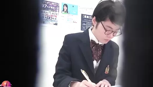 PP-146 02 Anal orgasm during class. Fingering schoolgirls’ tight assholes