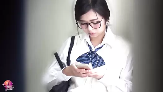 PP-146 01 Anal orgasm during class. Fingering schoolgirls’ tight assholes