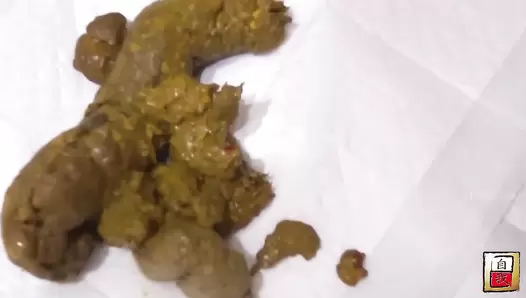 JG-547 01 Closely captured several days of poops. Filmed by Kasumi herself. Part 2 (2 year later)