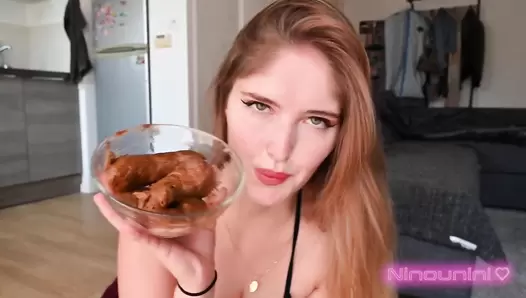 Ninounini - HUMILIATING HIGH SCHOOL BITCH! (PUKE): Eat my shit, looser!
