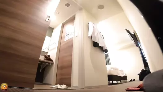 EE-727 05 Hidden camera at the business hotel: Office ladies shit during business trip