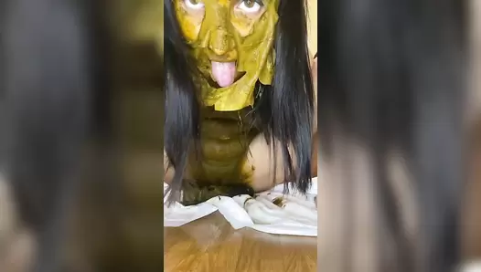 p00girl - Shit Face Mask And Shit Body