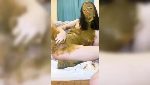 p00girl - Shit Face Mask And Shit Body