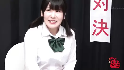 FF-624 03 Female student VS office lady. Exciting pooping showdown