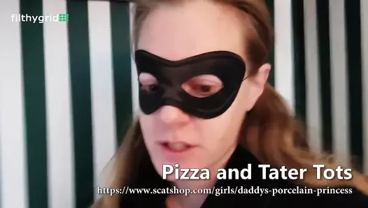 PorcelainCouple - Pizza and Tater Tots