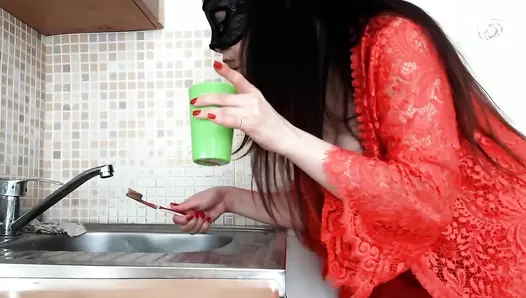 ScatLina - Xtreme Enormous Scat Swallow Without Camera Stop By Top Babe Lina