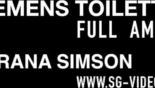 Gentlemens Toilett No.4 Amateur - take my scat 18 years old girl