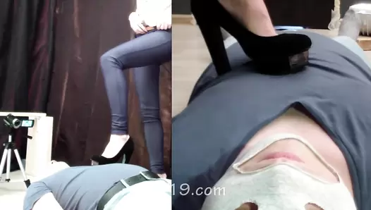 MilanaSmelly - Christina again saddled me with her sweet ass