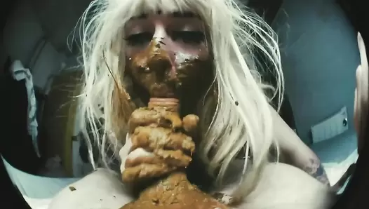 DirtyBetty - Royal underground scat blowjob