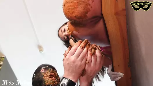 MissMortelle - Perversion needs no Words (Double Scat & Ass Worship)