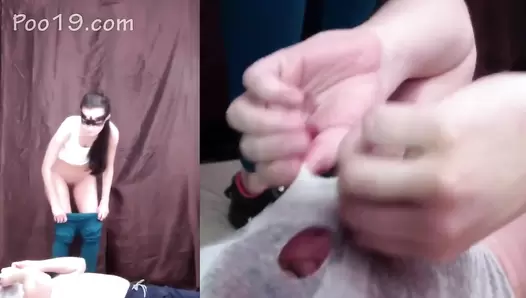 MilanaSmelly - Girls torture me every time I serve them! Christina is dancing! (Girls rape me every time I serve them! Christina is dancing!)
