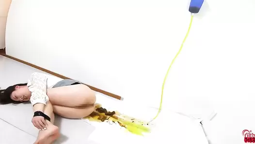 FF-621 04 Endless enema: joy after the pain. Coffee enema, milk enema and hot water enema. VOL. 2