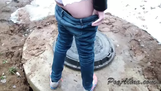PooAlina - Young Alina - Best Diarrhea Outdoors