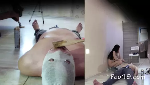 MilanaSmelly - I cry with happiness to be Christina's toilet