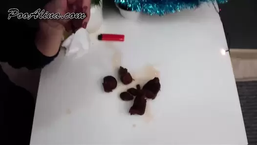 PooAlina - Christmas pooping from Alina