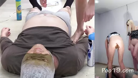 MilanaSmelly - Life under women's asses. Cruel session!