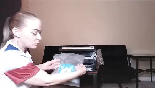 Cosmic Girl Summer - Shitting and Shipping My Huge Stinky Load!