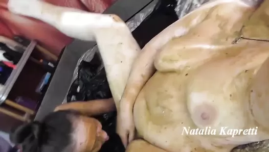Natalia Kapretti - Incredible dirty scat sex with toilet slavegirl