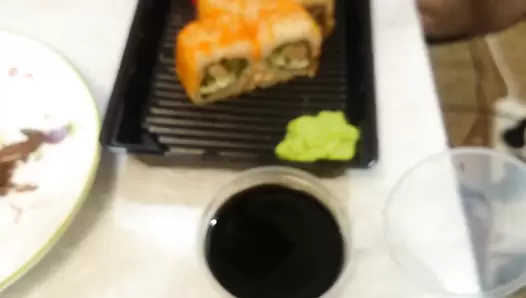 Brown wife - I eat shit in Japanese style