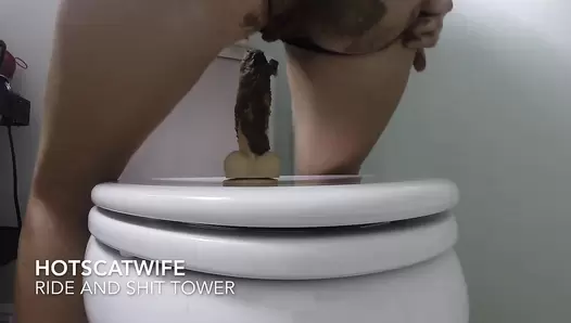 HotScatWife - RIDE and SHIT TOWER