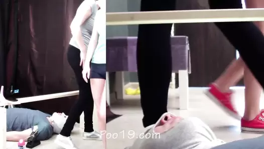 MilanaSmelly - 2 ladies fed me small portions of diarrhea
