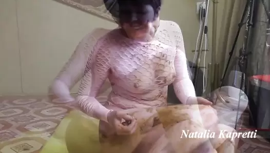 Natalia Kapretti - Slut Kat playing with her shit
