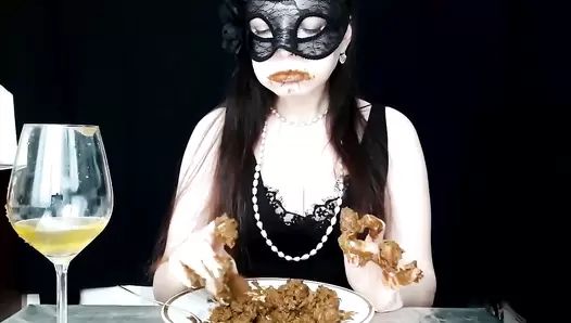 ScatLina - I Eat And Swallow 3 Big Loads Of My Shit By Top Babe Lina