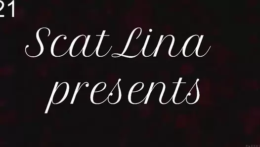 ScatLina - Red thongs and shit eaten