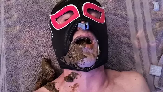 Xiomara Fox - His Second Scat Session Slave Must Eat It All