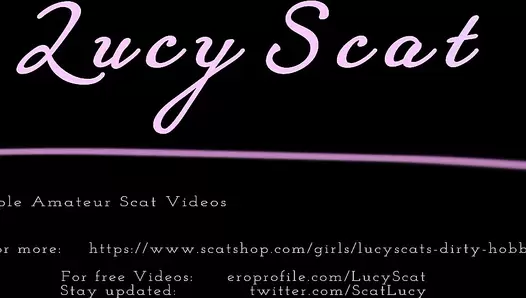 LucyScat - 11 min. pure pooping compilation July