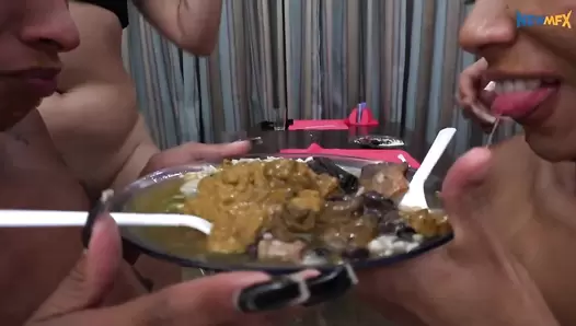 Blessed meal - Tay, Natasha Cruel, Nathaly, Janaina Slave