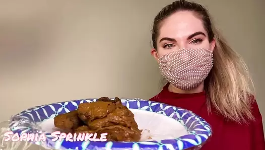Sophia_Sprinkle - Toilet POV, Slave Self-Feed + JOI!