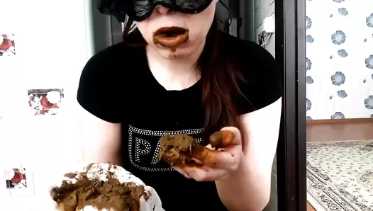 Shit And Pee Into My Panty And Eat All By Top Babe Lina