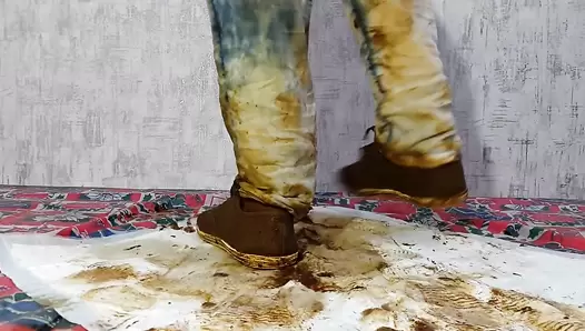 AnnaCoprofield - Dirty jeans, socks and shoes