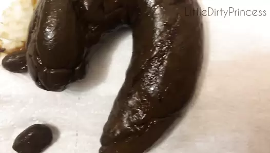 LittleDirtyPrincess - I ate a lot of nice things to make you this nice turd