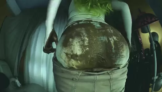 DirtyBetty - 2 in 1 Brown Snake & Murky Jeans