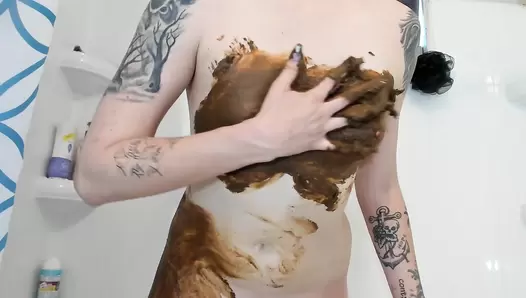 Missellie8 (aka Ellie Shae) - My big shit in the bathroom and smear