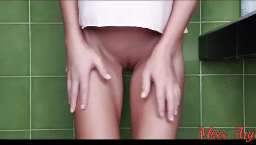 MissAnja - Cute Girl Doesn’t Like Shit In Toilet