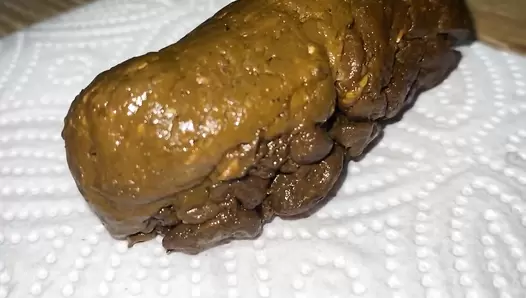 HolyCrap - Double turd with my white vaginal cream