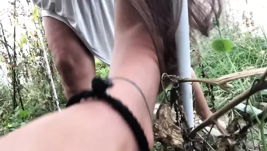 VeganLinda - Enema Outdoor Explosion 1,2 litres in my Gut