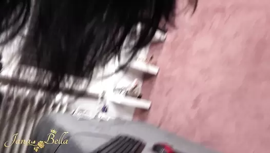 JanaBella - White Panty Pooping
