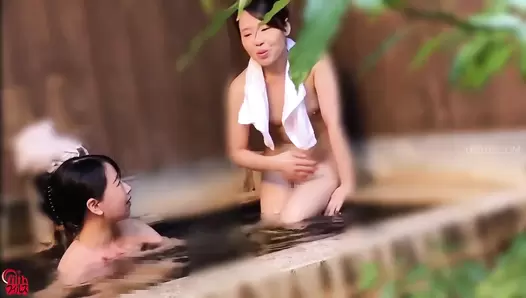 FF-599 05 Hidden camera: beautiful women pooping naked after taking a bath