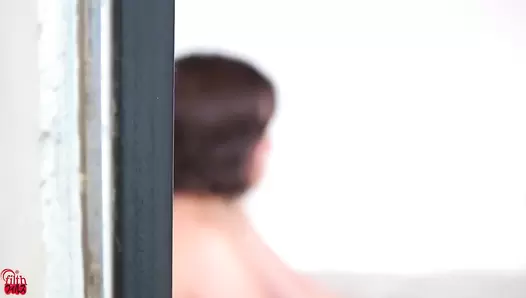 FF-599 04 Hidden camera: beautiful women pooping naked after taking a bath